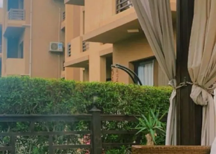 شالية ارضي بحديقة خاصة في بلو باي ٱسيا السخنة Tatil Evi *